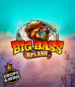 Explore the exciting world of the Big Bass Splash game by Pragmatic Play, featuring a lively fish splashing out of water. This graphic captures the spirit of fishing with vivid text and exciting visuals. Perfect for fishing enthusiasts, offering a captivating experience. 